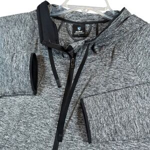 KUHL Womens Grey Heathered Full Zip Hoodie Jacket Activewear Size Large